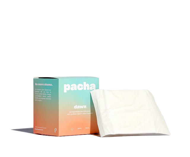 半價~Pacha Organic Cotton Period Pad 有機棉衛生巾 (日用/夜用)