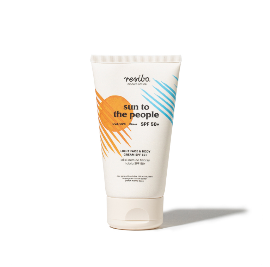 Sun to the People Light Face & Body Cream SPF 50+ ( 50ml & 150 ml)