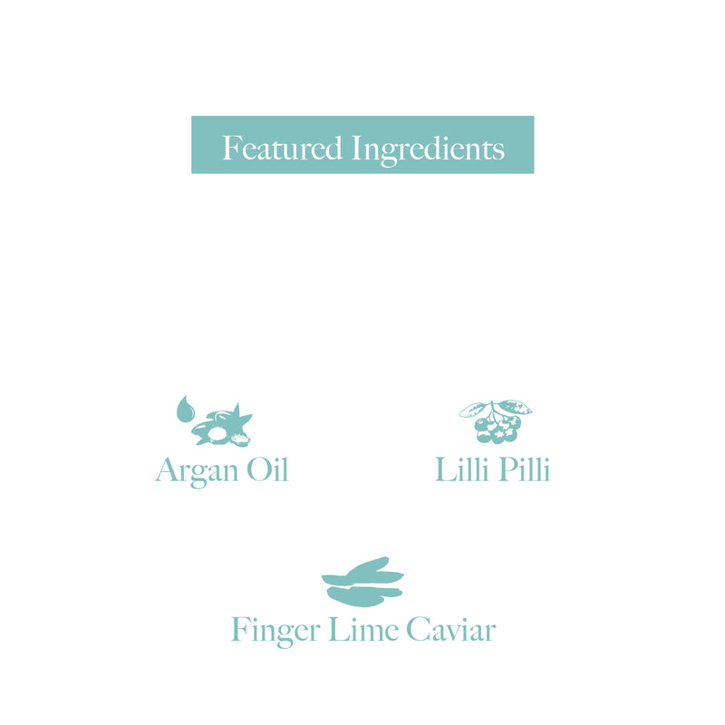 Botany Naturals Shampoo  Argan Oil, Lilli Pilli & Finger Lime Caviar Featured Ingredients