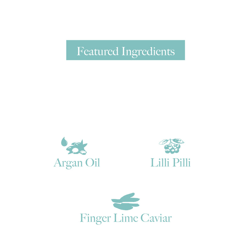 Botany Naturals Conditioner Argan Oil, Lilli Pilli & Finger Lime Caviar Featured Ingredients