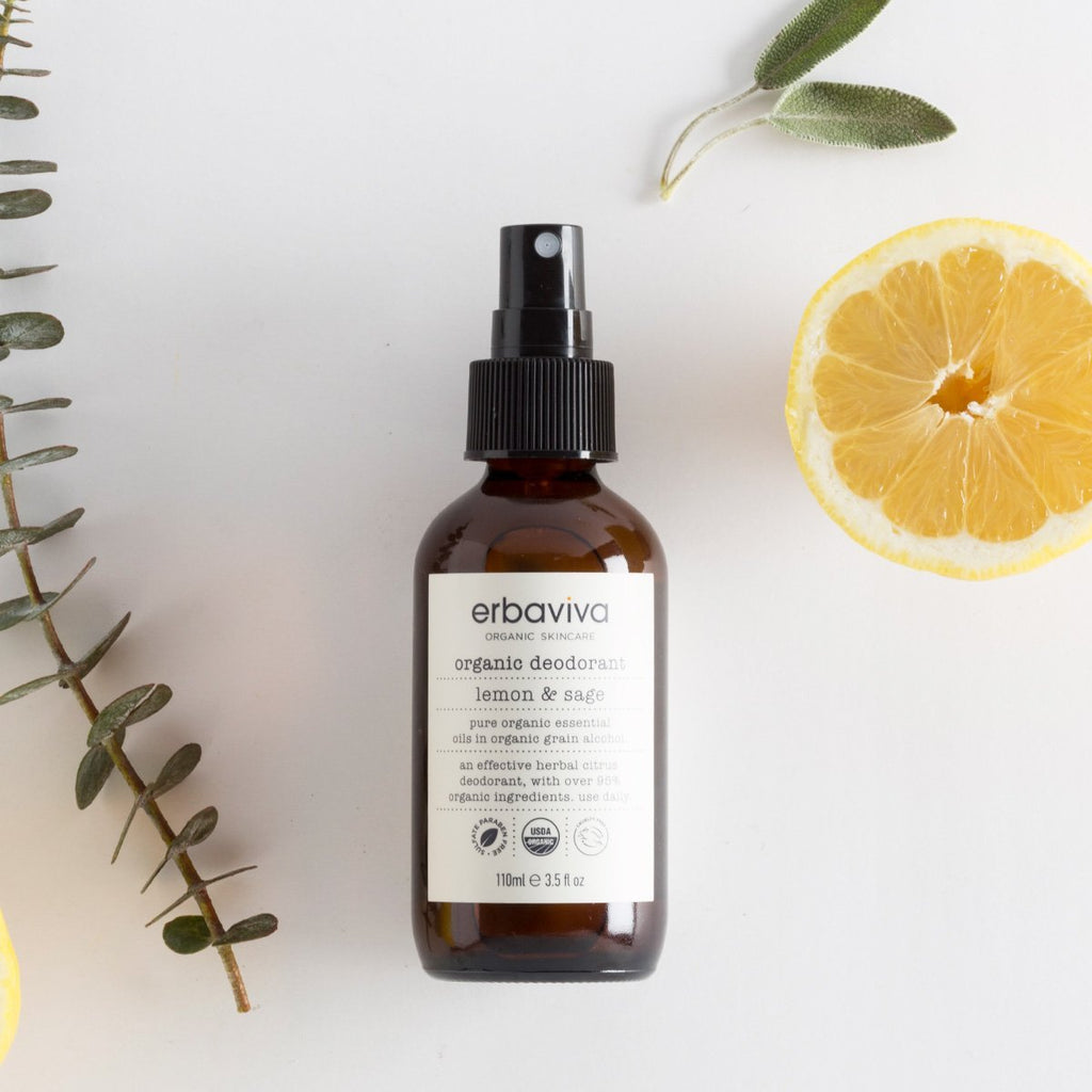 Erbaviva Lemon & Sage Organic Deodorant