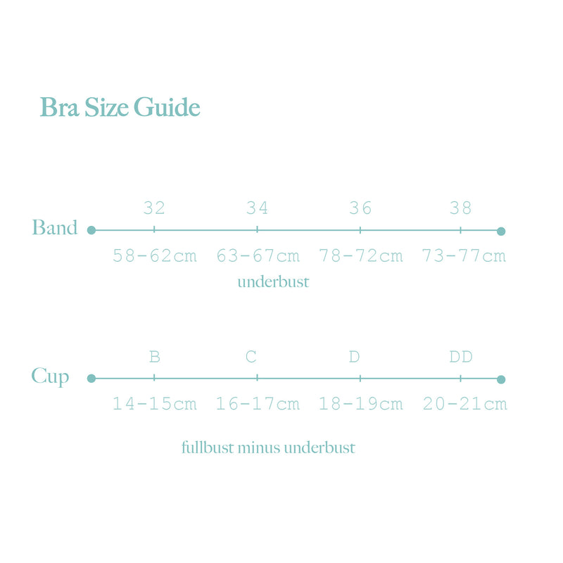me ME & ME - Floral Print Full Coverage Bra - Size Guide