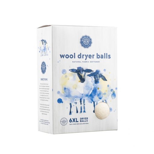 Wool Dryer Balls 紐西蘭天然乾燥羊毛球 (Set of 6)